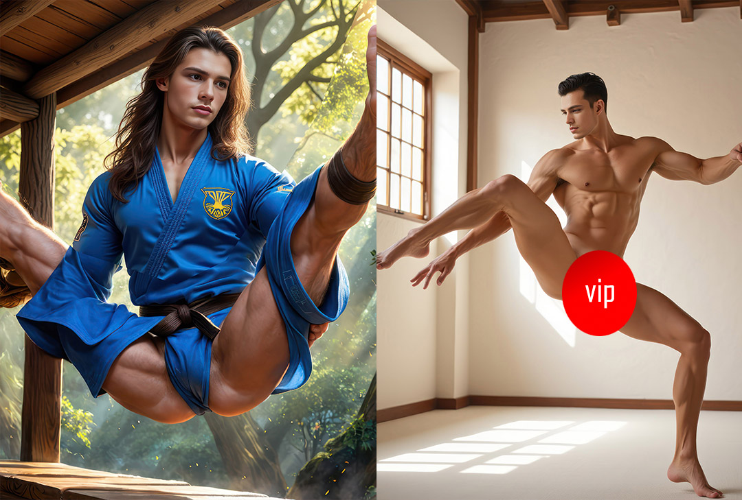 Jiu-Jitsu Fantasies: From Sweat to Seduction